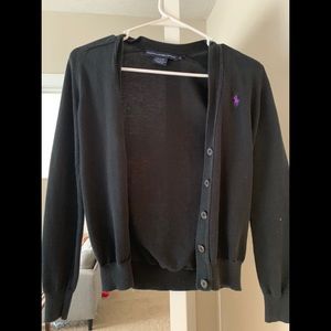 Black Ralph Lauren cardigan